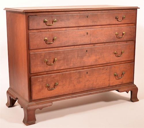 CONNECTICUT CHIPPENDALE FOUR DRAWER