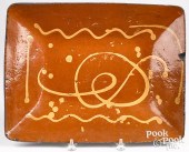 CONNECTICUT REDWARE OBLONG LOA