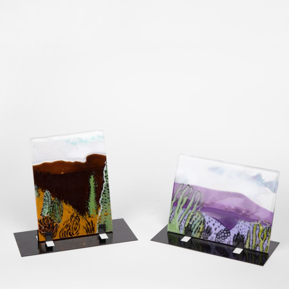 CONNIE S. SANCHEZ, PAIR OF SMALL