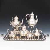 CONQUISTADOR STERLING TEA SET