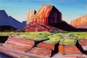 CONRAD BUFF, MESA WITH CANYONC