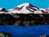 CONRAD BUFF, MOUNTAIN AND LAKE