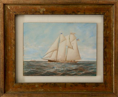 CONRAD FREITAG WATERCOLOR ON