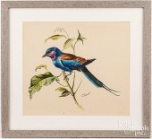 CONRAD ROLAND WATERCOLOR OF A
