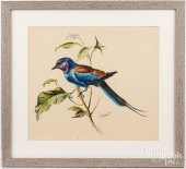 CONRAD ROLAND, WATERCOLOR OF A