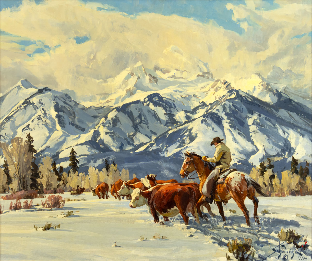 CONRAD SCHWIERING (1916-1986), HOME