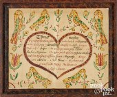 CONRAD TREVITS (FRAKTUR BIRTH
