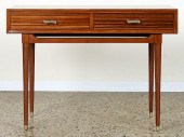 CONSOLE TABLE PARCHMENT MANNER