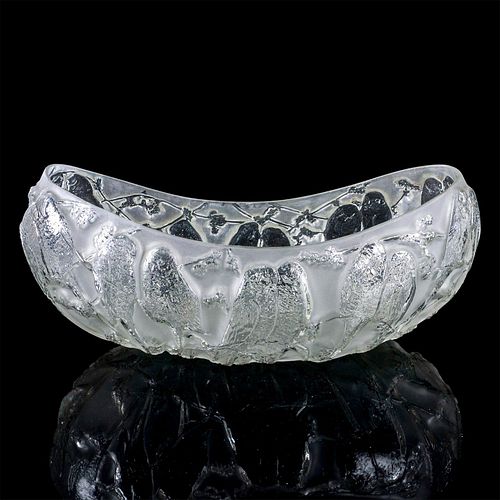 CONSOLIDATED ART GLASS CANOE