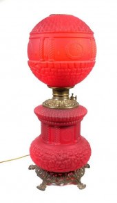 CONSOLIDATED ART GLASS LAMP, P