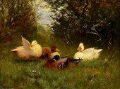 CONSTANT ARTZ, DUTCH OIL ON BO