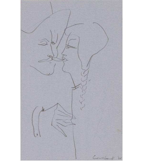 Constant (Dutch? 20th Century) Pair