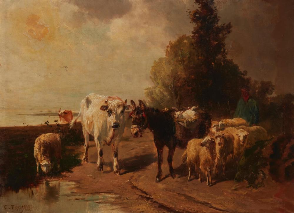 CONSTANT TROYON, (1810-1865,