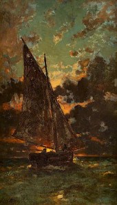 CONSTANT TROYON SHIP OIL ON CA