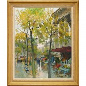 CONSTANTIN KLUGE, OIL ON CANVA