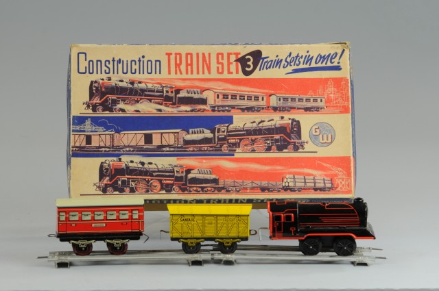 CONSTRUCTION TRAIN SET - BOXED