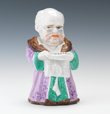 Conta & Bohme Figural Robed Man