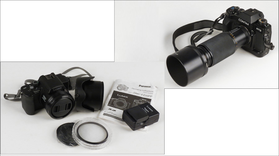 CONTAX RTS CAMERA. Together with