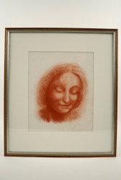 CONTE CRAYON DRAWING - Portrai