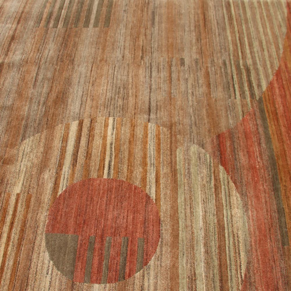 CONTEMPO POST-MODERN AREA RUG, HAND