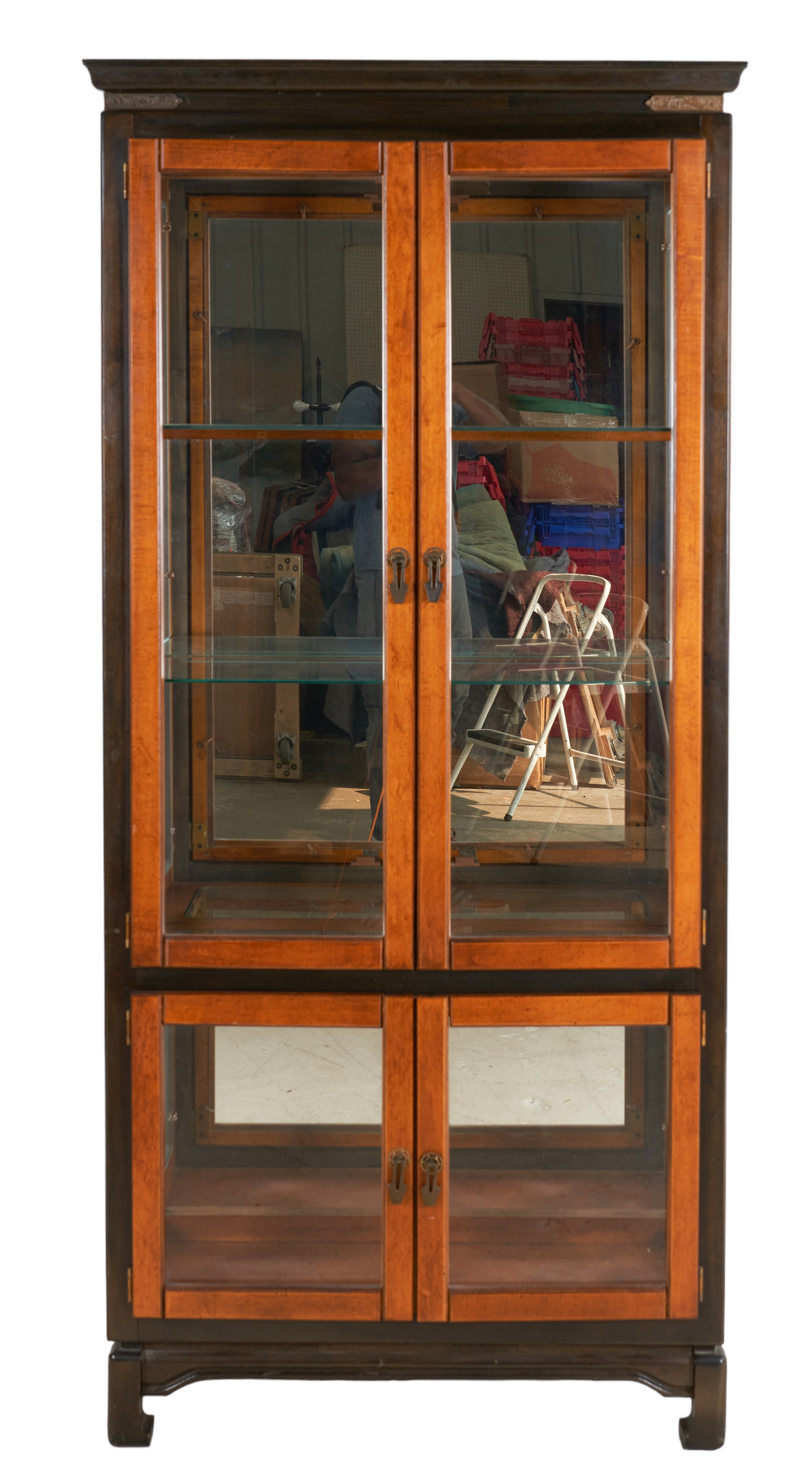 Contemporary 1-pc curio cabinet,