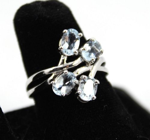 CONTEMPORARY 10K WHITE GOLD