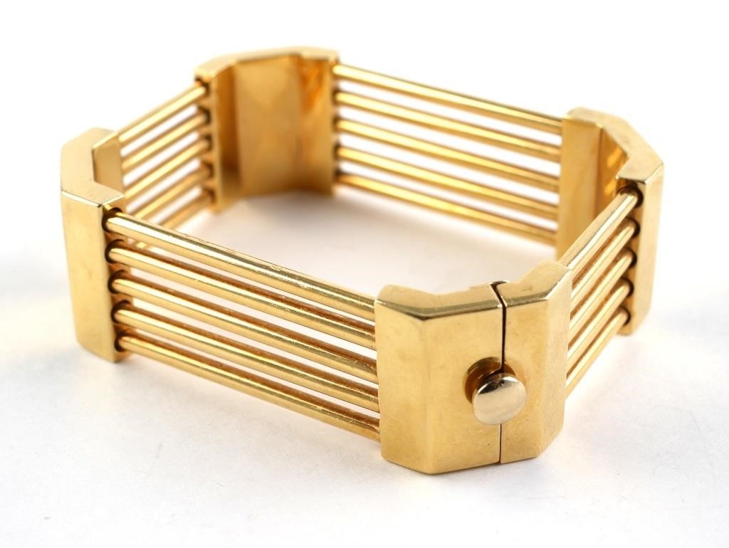 CONTEMPORARY 18K GOLD BRACELET18k
