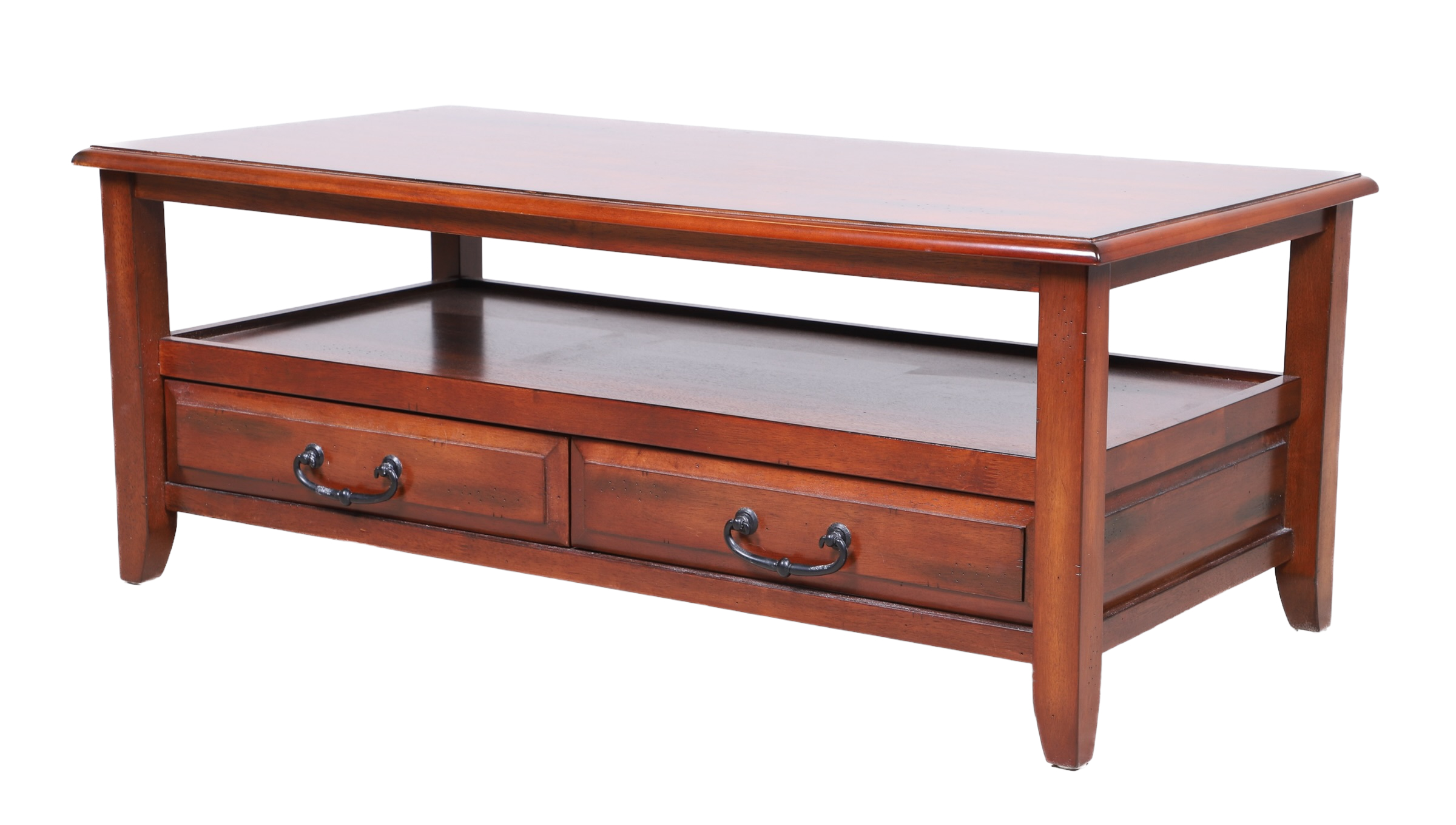 Contemporary 2-tier paneled