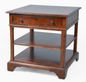 Contemporary 3-tier mahogany o
