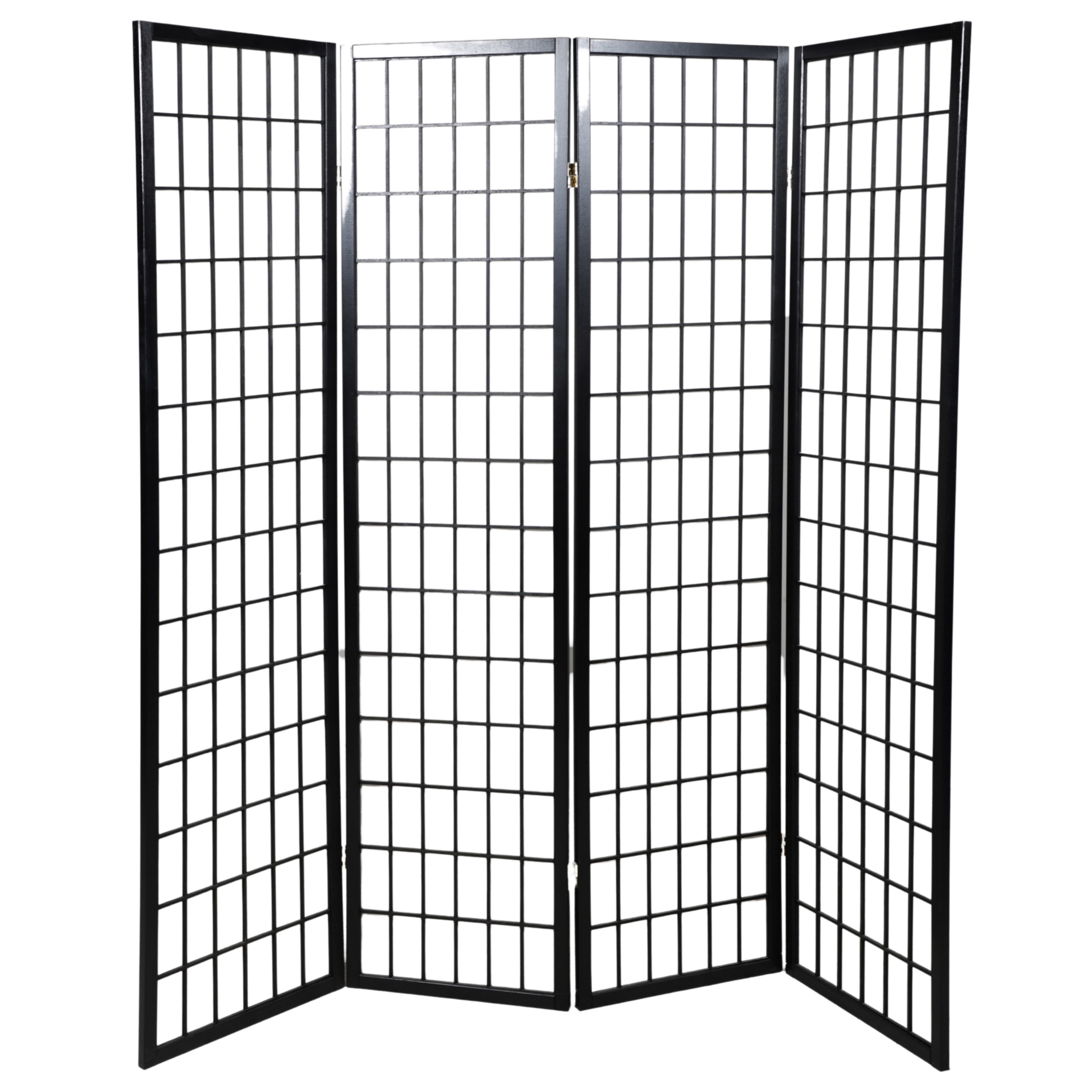 Contemporary 4-panel screen,