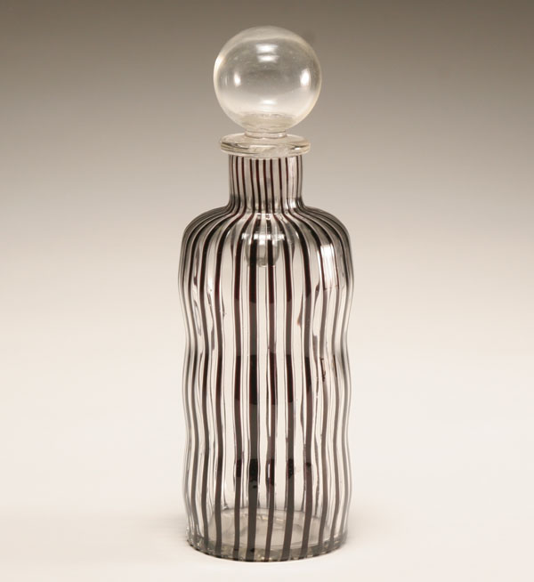 Contemporary a canne art glass