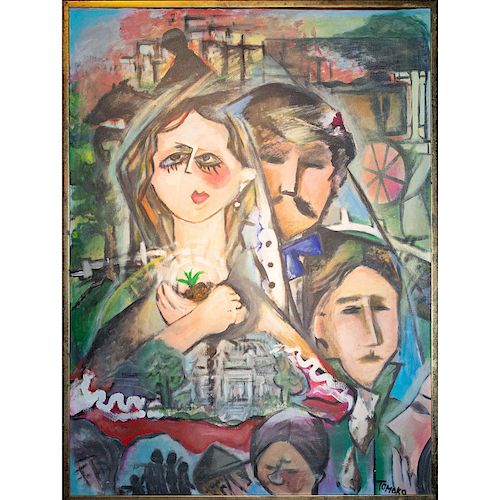 CONTEMPORARY ABSTRACT OIL