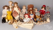 CONTEMPORARY AND VINTAGE DOLLS