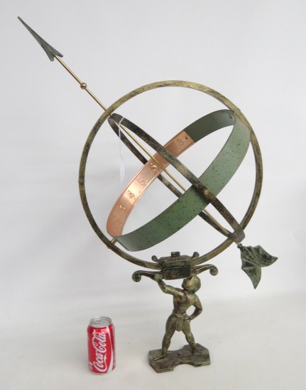 Contemporary armillary sphere. 32''