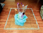 CONTEMPORARY ART GLASS COFFEE