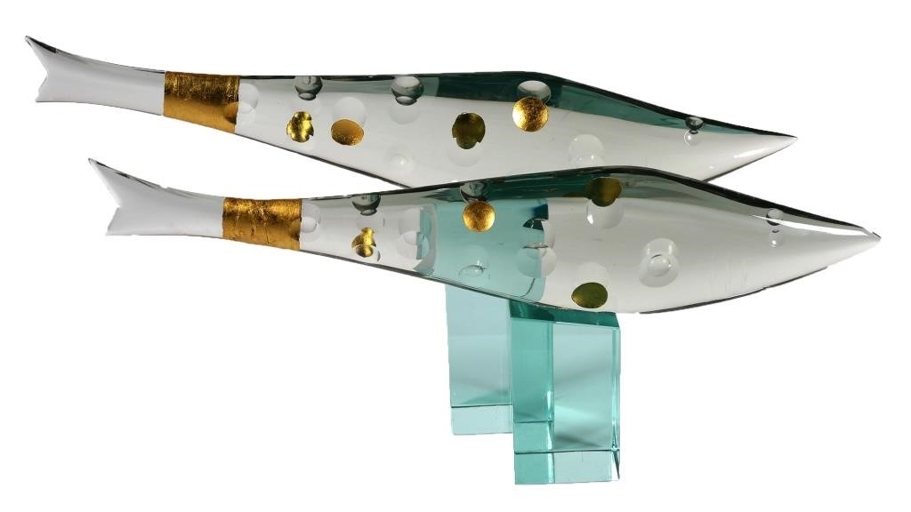 CONTEMPORARY ART GLASS FISH