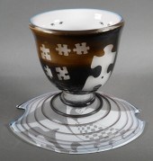 CONTEMPORARY ART GLASS VASEMon