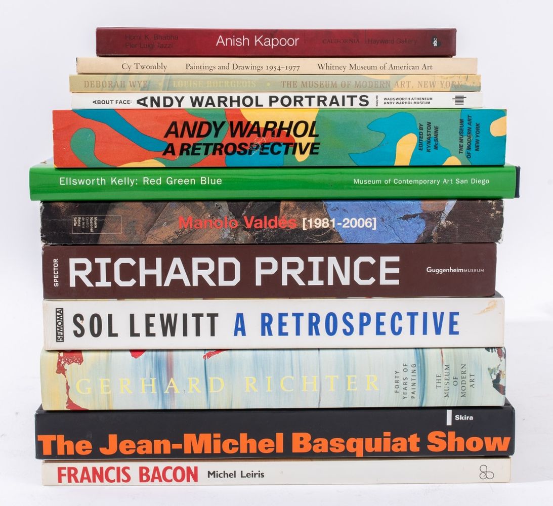 CONTEMPORARY ART REFERENCE BOOKS,