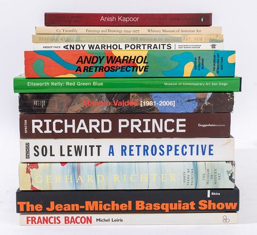 CONTEMPORARY ART REFERENCE BOOKS,