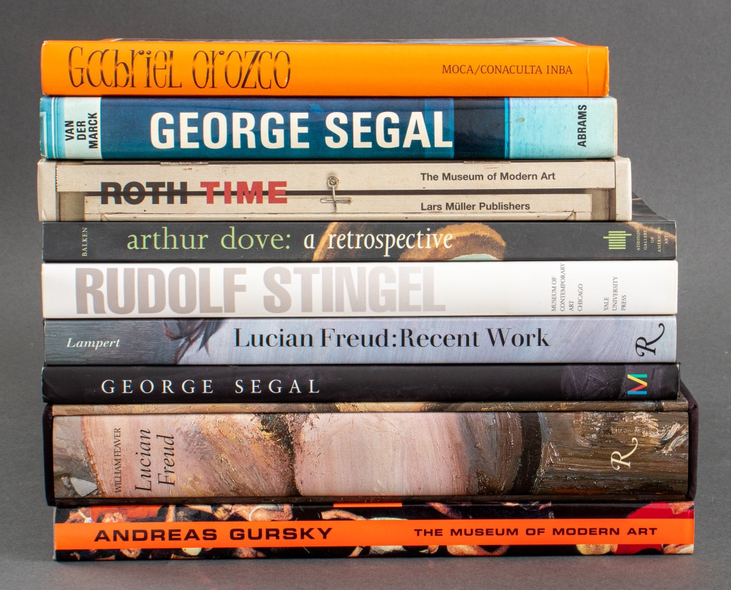 CONTEMPORARY ART REFERENCE BOOKS, 9