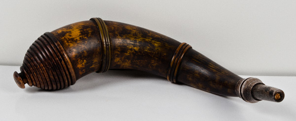 Contemporary Banded Powder Horn