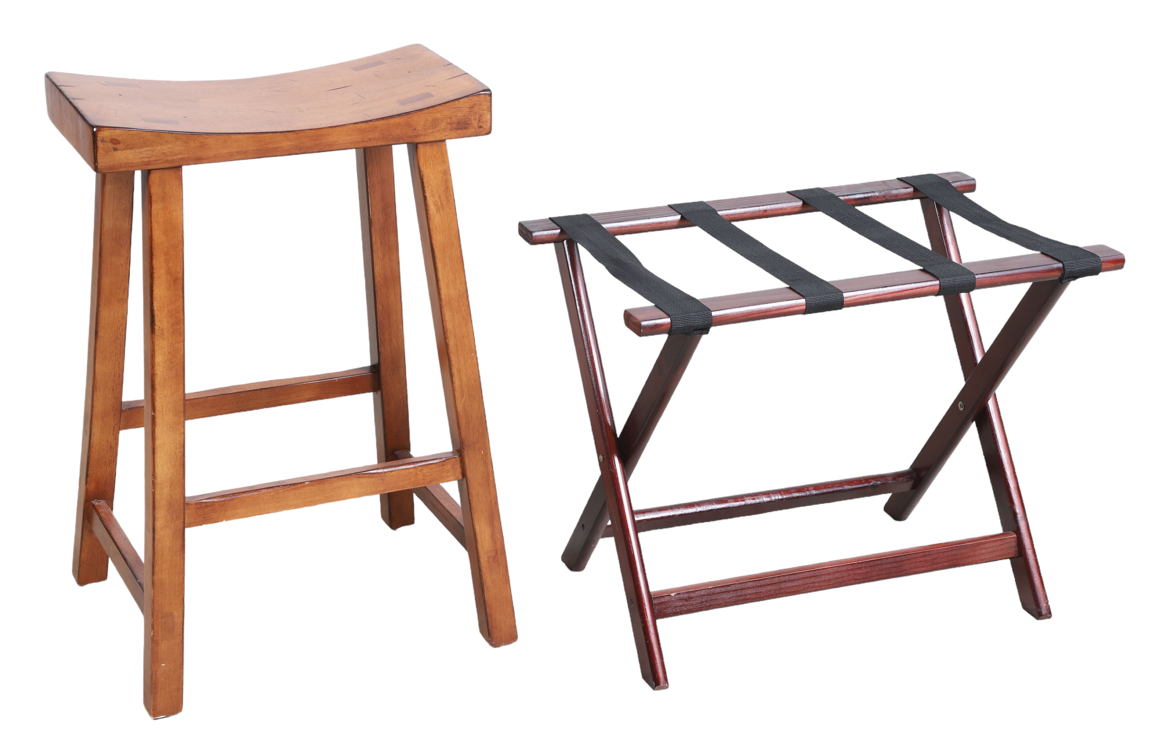 Contemporary barstool, along with