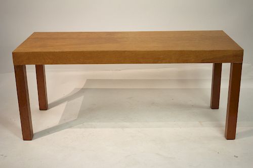 CONTEMPORARY BIRCH VENEERED LIBRARY
