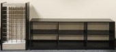 CONTEMPORARY BLACK PAINTED FRU
