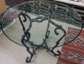 CONTEMPORARY BLACK PAINTED MET