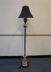 CONTEMPORARY BLACK PAINTED MET