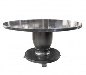 CONTEMPORARY BLACK-PAINTED WOO