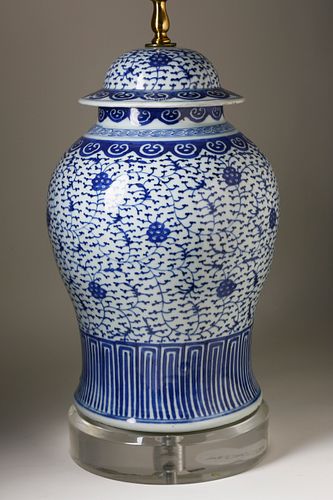 CONTEMPORARY BLUE AND WHITE