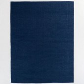 CONTEMPORARY BLUE WOVEN RUGApp