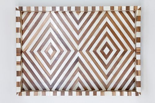CONTEMPORARY BONE MANGO WOOD
